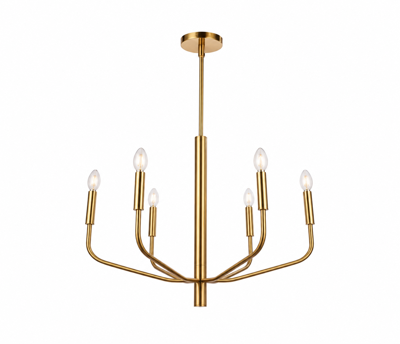 Blair six-light chandelier