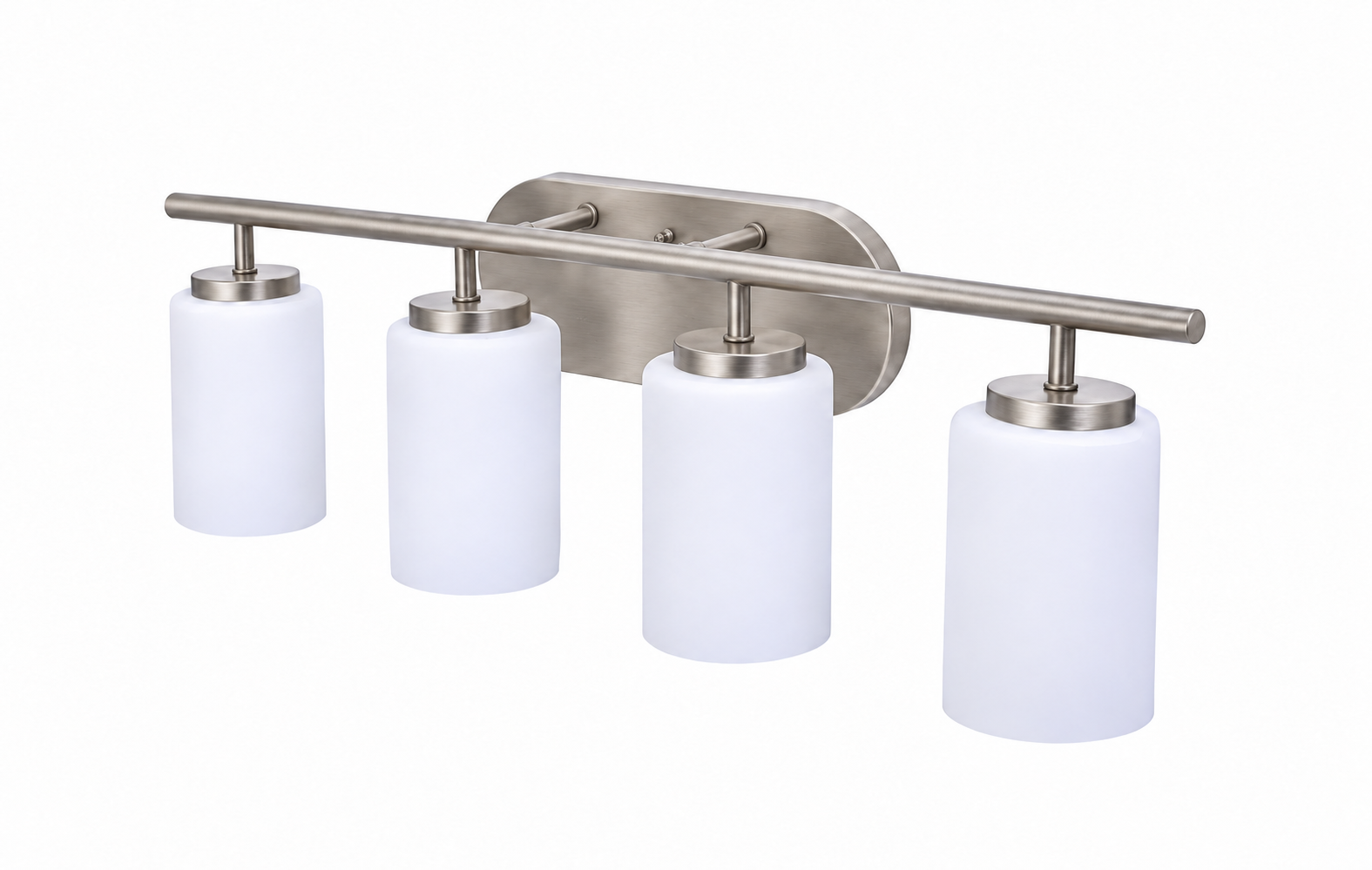 Harper 4 Light Bath Vanity — Brushed Nickel