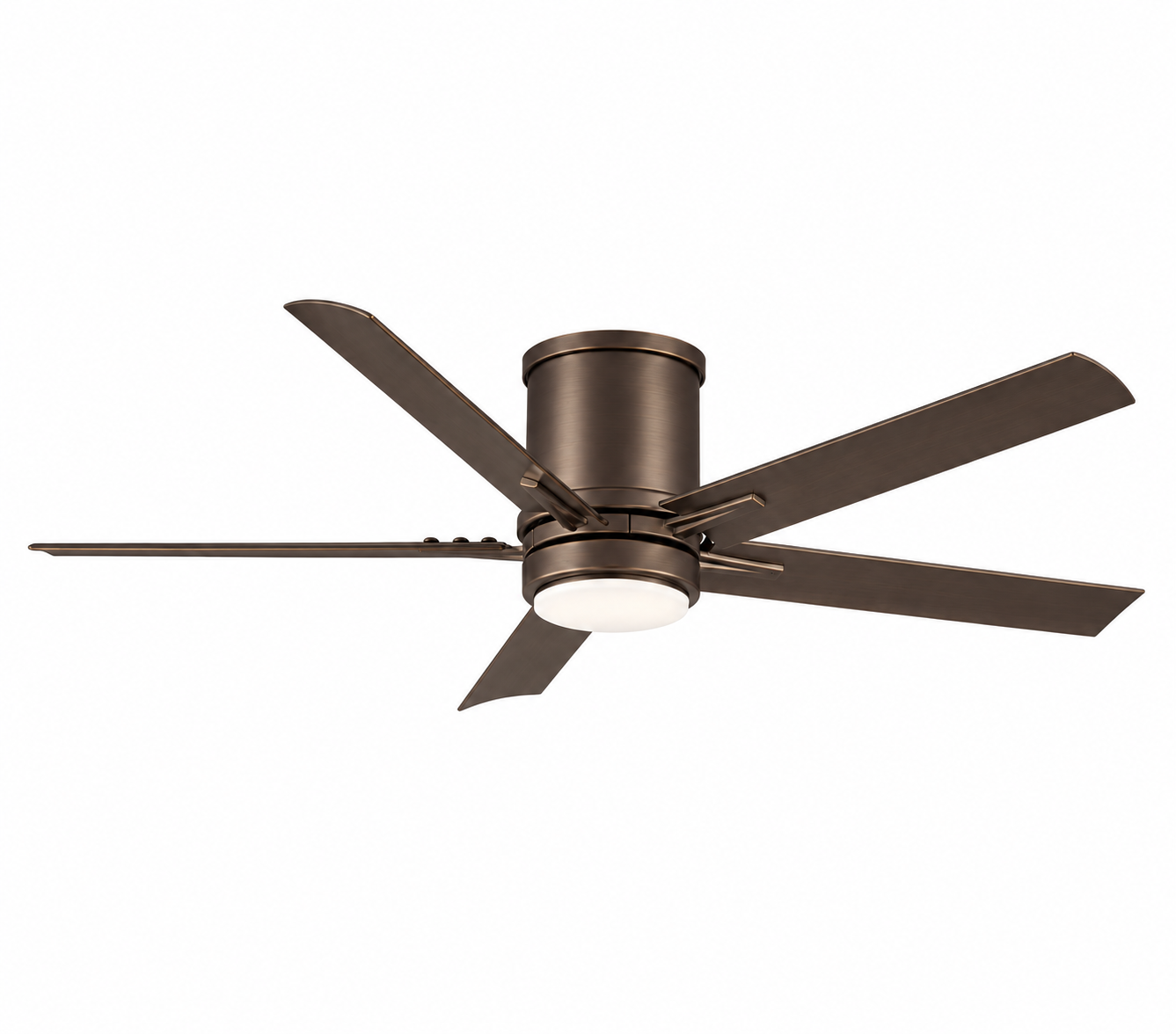 Shaw 52" Ceiling Fan — Bronze with Bronze Blades