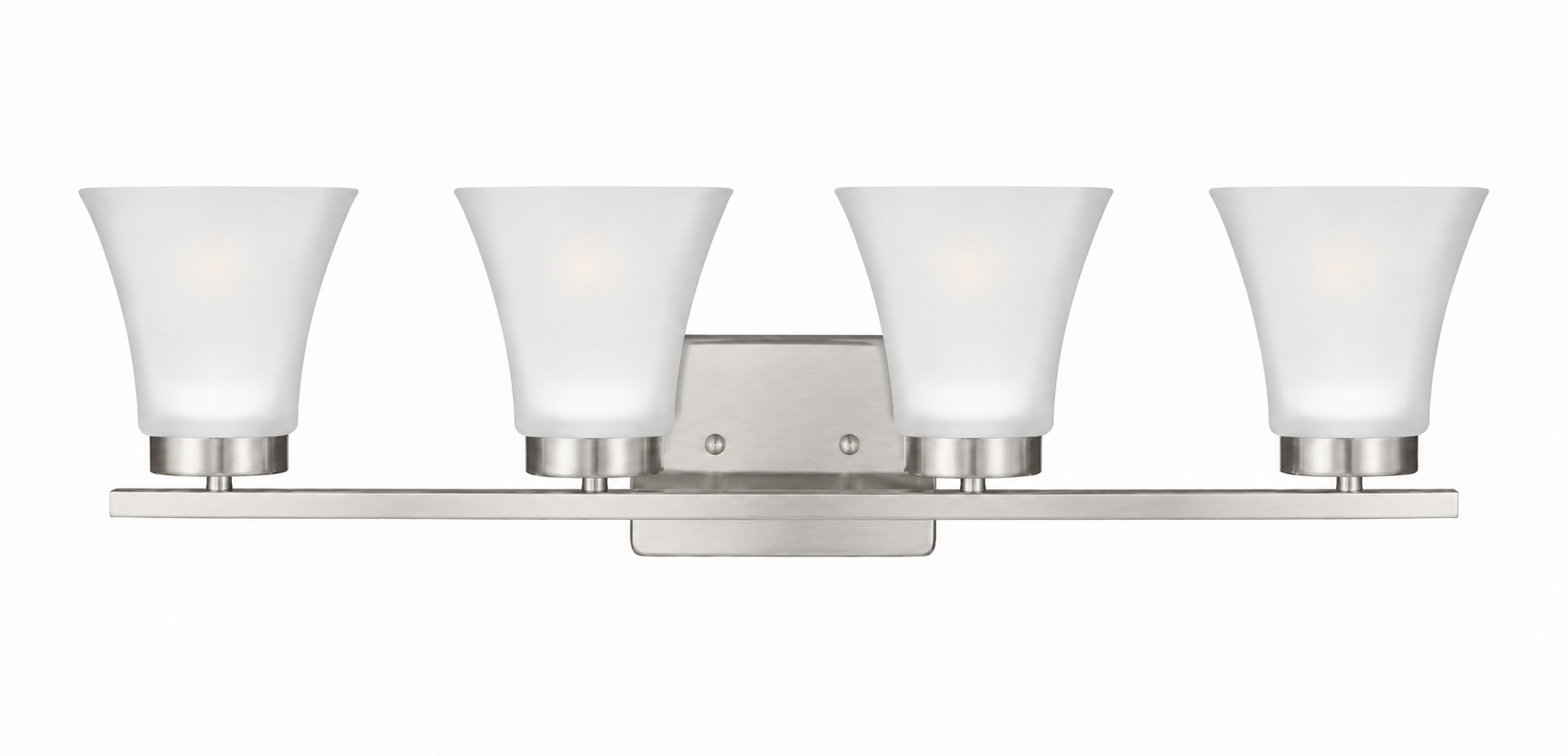 Silva 4 Light Bath Vanity — Brushed Nickel