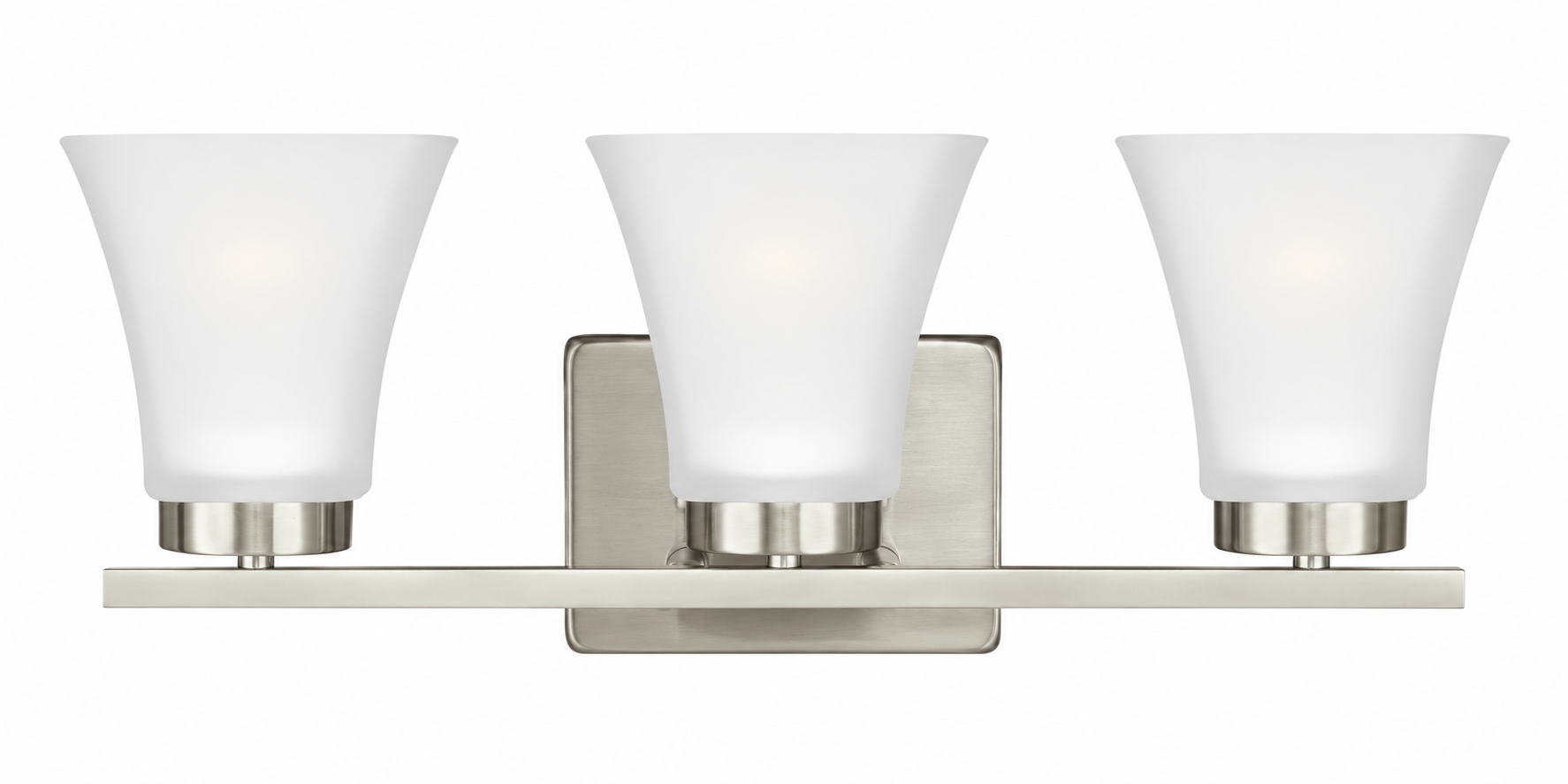 Silva three-light bath and vanity fixture