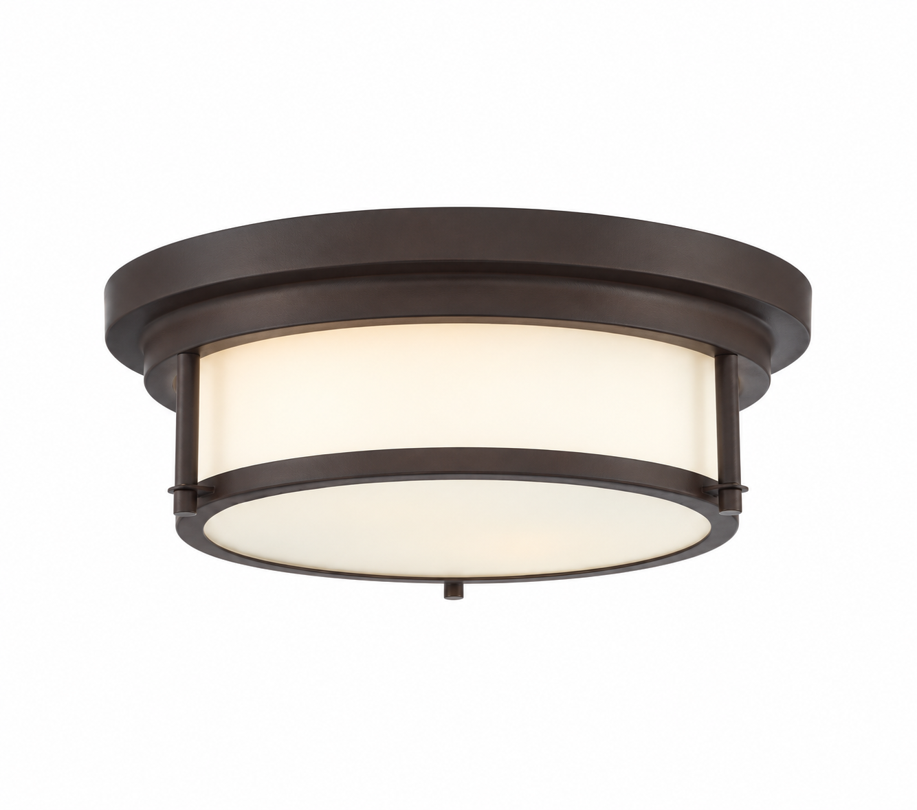 Woods 13" Outdoor Ceiling Flushmount
